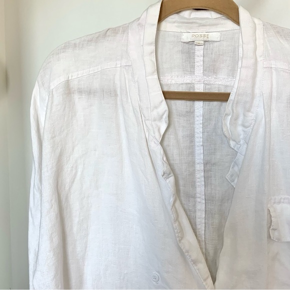 POSSE 100% Linen Shirt - Picture 6 of 12